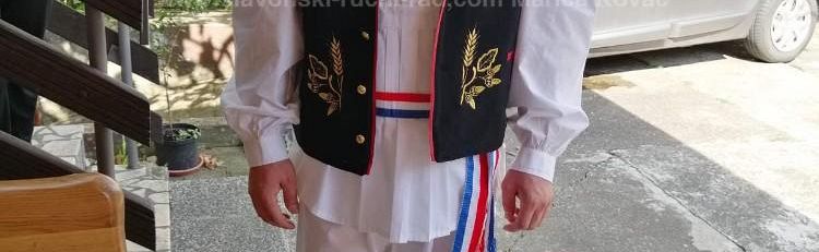 Komplet tradicionalne narodne nosnje iz Slavonije