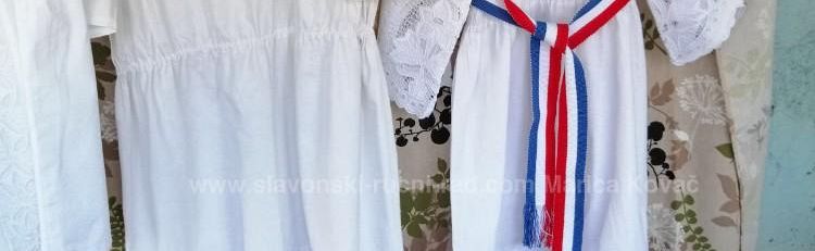 Etno haljina na starinskom šifonu
